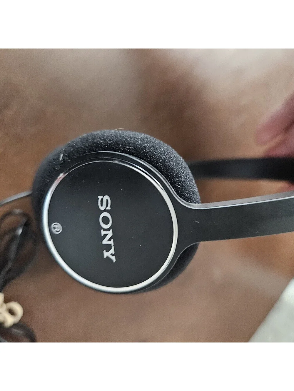 Vintage Sony Walkman Headphones Wired W/ Foam Ear Pads Slide Adjustable WORKS